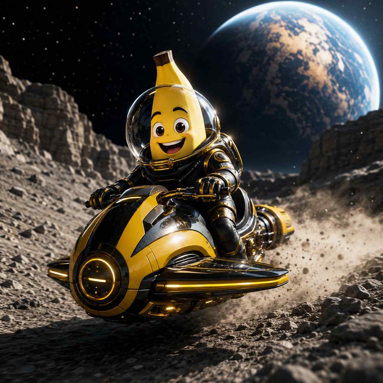 Banana Moon Rider output 1